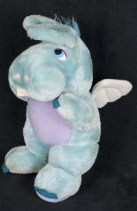 Hasbro Disney Wuzzles "Hoppopotamus" Plush Stuffed Animal Vtg 1984